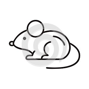 Computer Mouse Peripheral Icon: Navigation, Input, Digital Interface, vector design Generative AI