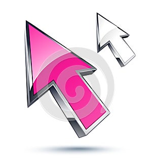 Computer mouse pointer