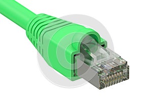 Computer network cable, 3D rendering
