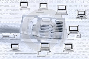 Computer network cable (RJ45)