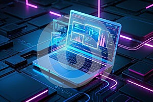 Computer network concept , network infrastructure, cyber communication