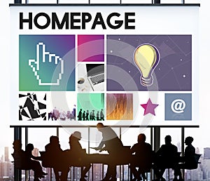 Computer Network Homepage Html Graphic Web Concept