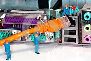 Computer Network Internet Cable