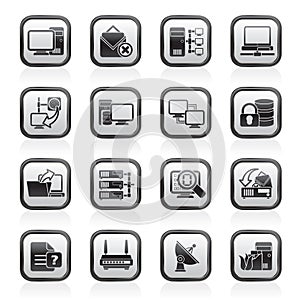 Computer Network and internet icons