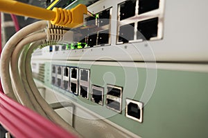 Computer network room