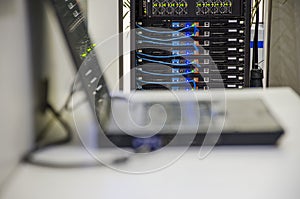 Computer network room