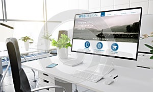 computer office web design