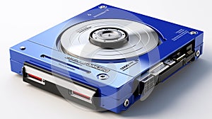 Computer Optical Disk Drive isolated on white background