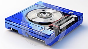 Computer Optical Disk Drive isolated on white background