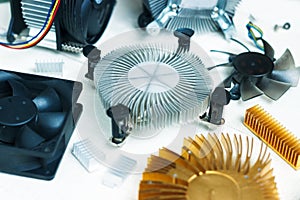 Computer parts - cooling ventilation system