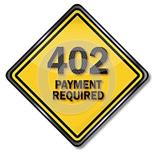 Computer plate 402 payment required