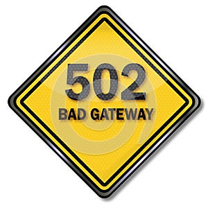 Computer plate 502 bad gateway