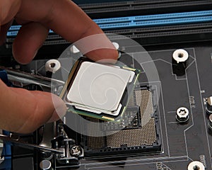 Computer processor photo