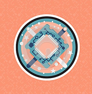 Computer Processor Chip