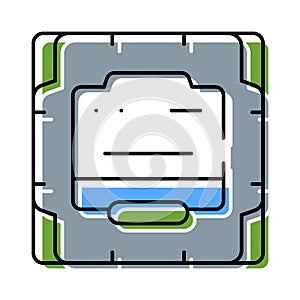 Computer processor chip with circuit board component