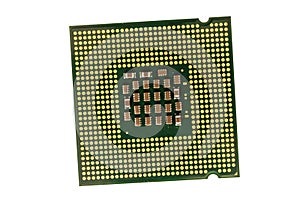 Computer processor chip (CPU)