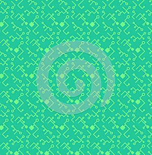 Computer Processor Chip Seamless Pattern