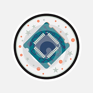 Computer Processor Chip