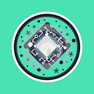 Computer Processor Chip