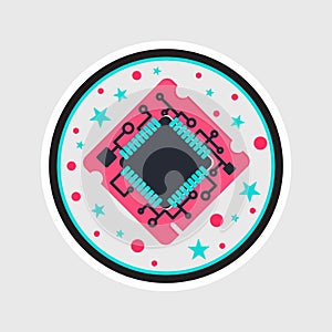 Computer Processor Chip