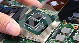 Computer processor cpu