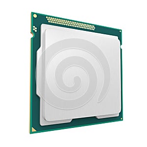 Computer Processor CPU Isolated