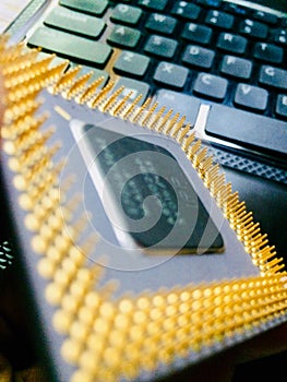 Computer Processor Intel Pentium photo
