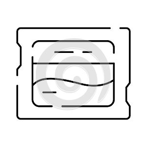 Computer processor microchip hardware technology icon concept