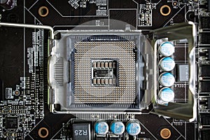 Computer processor socket
