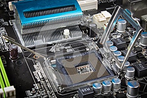 Computer processor socket