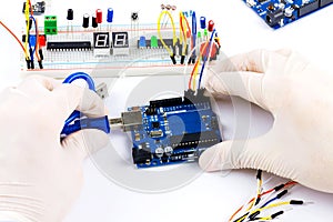 Computer programming microelectronics