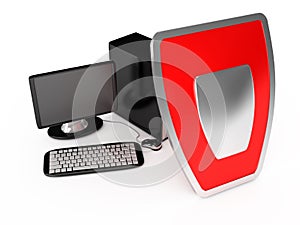 Computer protection concept