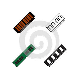 computer RAM icon