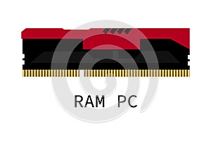 Computer RAM Memory Cards, Memory icon vector, RAM icon vector