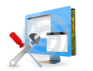 Computer repair service