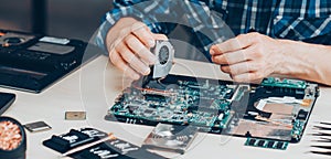 Computer repair service hardware support laptop
