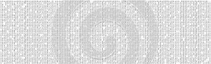 Computer science is a binary number system. Programming, coding, hacker concept. Vector