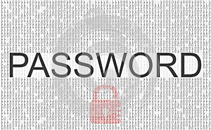 Computer science is a binary number system. Programming, coding, hacker concept. Vector