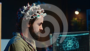 Computer scientist puts EEG headset on, links brain to cyberspace