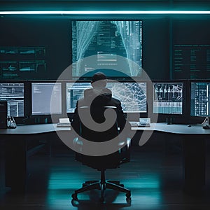 a computer screen with the word power on the screen Terminal Thrills A Hacker\'s Command photo