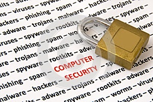 Computer security photo