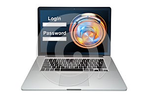 Computer security from hackers, isolated