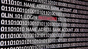 Computer security - password