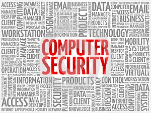 COMPUTER SECURITY word cloud collage