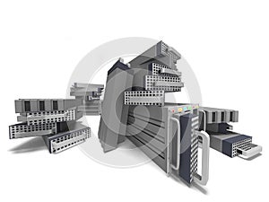 Computer Server Big Data