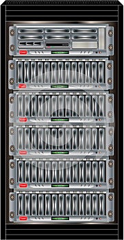 Computer Server Cabinet photo