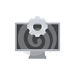 computer settings colored icon