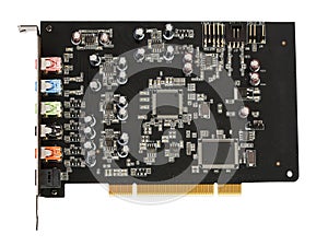 Computer sound card the chip