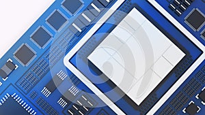 Computer system connection point,Abstract technology of central processing unit,working processing,3d rendering