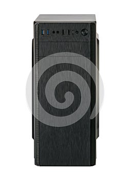 Computer system unit isolated clipping path